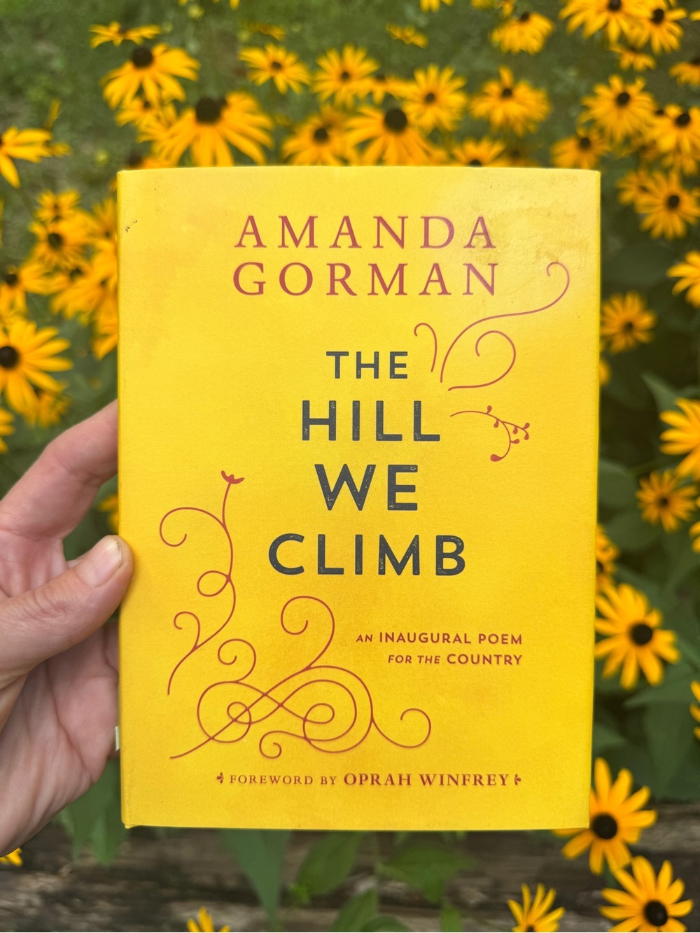 Amanda Gorman "The Hill We Climb" - Bright Yellow Hardcover